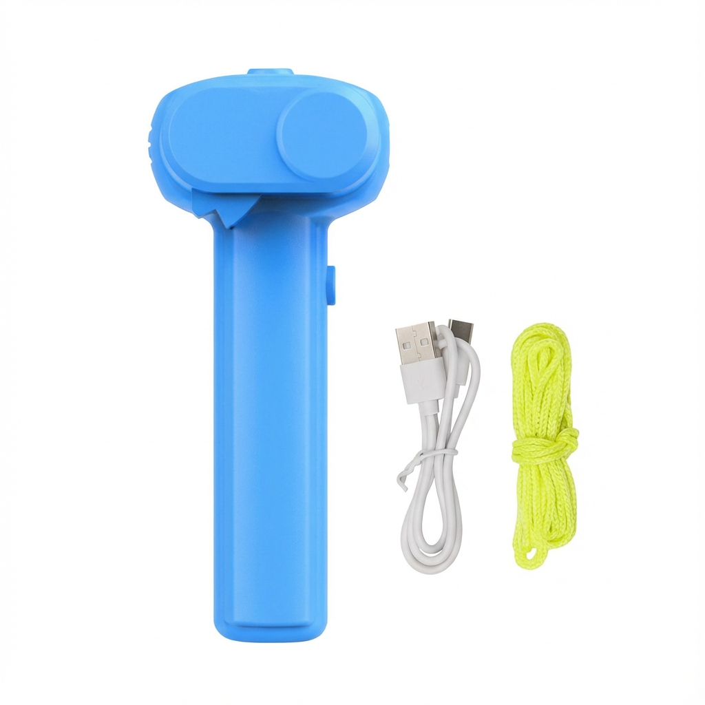 GlowRope™ – Elektryczny wyrzutnik świecącego sznurka dla dzieci