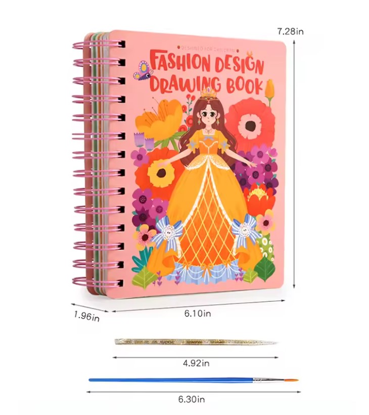 Księżniczki | Książka do malowania 0,5 kg 2