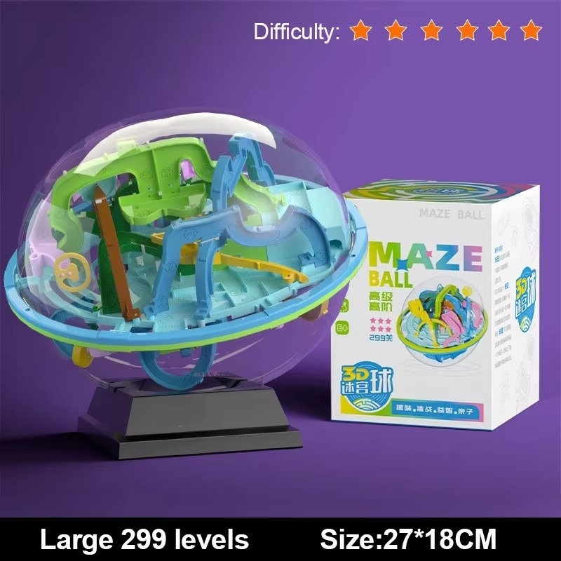 Kula Labirynt 3D | Rozwija Koncentrację | Zabawka Edukacyjna dla 5 Latka