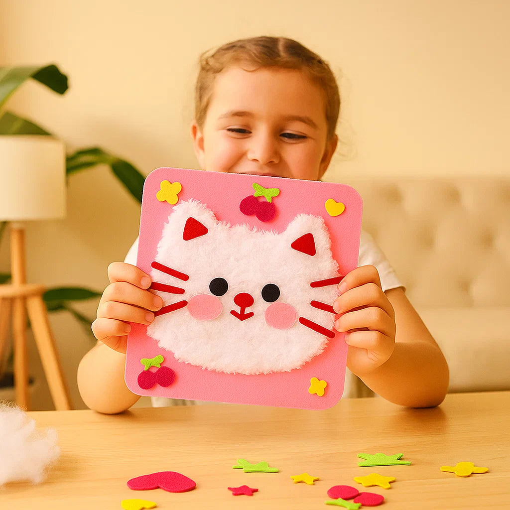 Zestaw do tworzenia pluszowych zwierzątek | Rozwija kreatywność 0,5kg 7