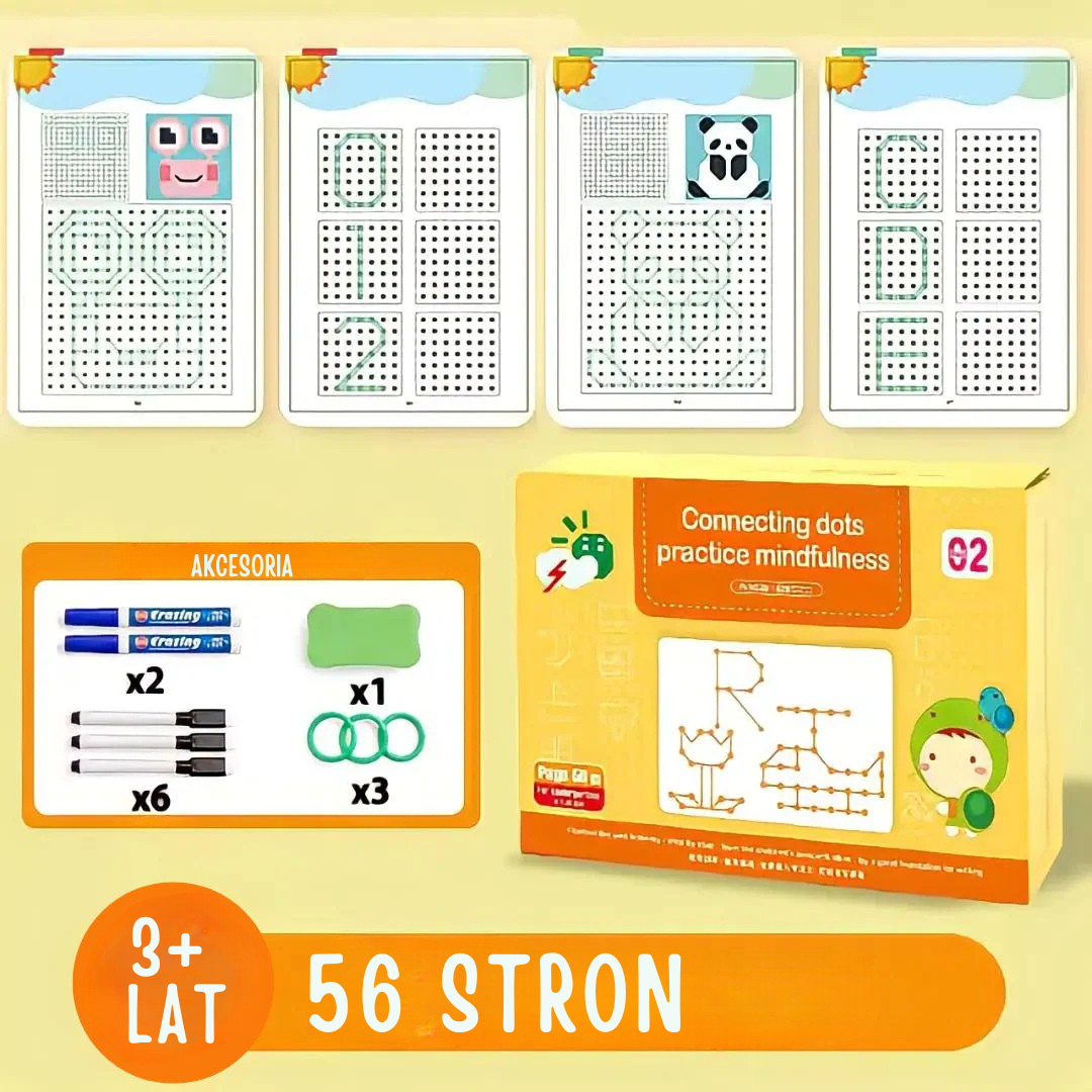 Zeszyt do nauki pisania | wielokrotnego użytku 0,5 kg 4