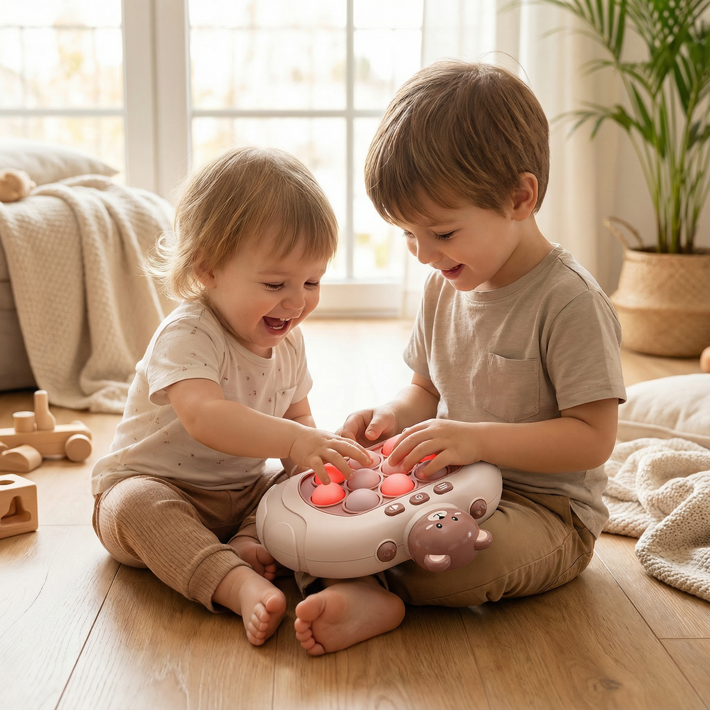 Interactive game "Quick Fingers, Sharp Mind"