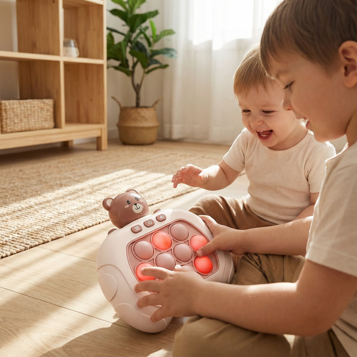 Interactive game "Quick Fingers, Sharp Mind"