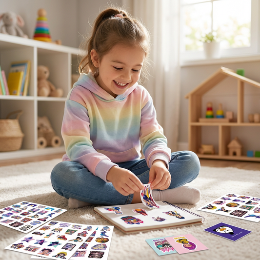 Łowcy Cieni - Zestaw naklejek 60szt.