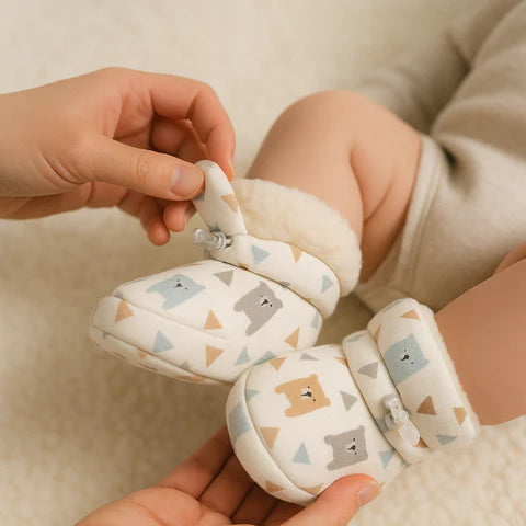 Antypoślizgowe Buciki dla Niemowląt | Bezpieczeństwo 0-2 kg 7