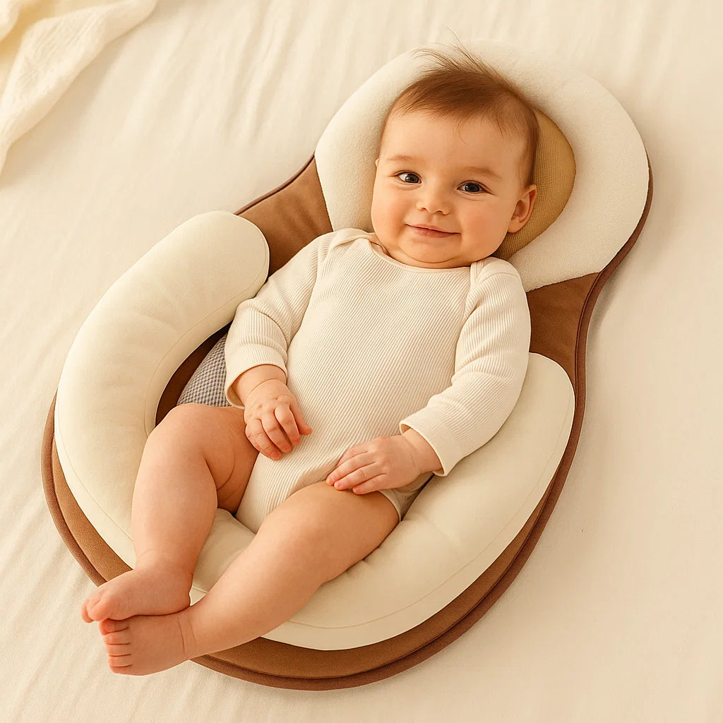 Bezpieczna poduszka wspierająca dla niemowląt | Ergonomiczne wsparcie 0,5 kg 3
