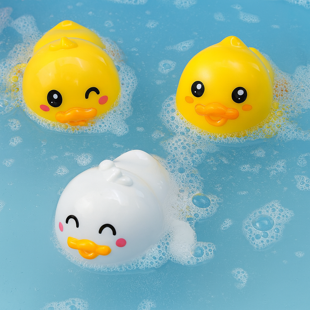 Bade-Tiere – Aufziehbare Spielzeuge für die Badewanne