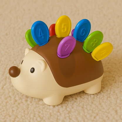 Zabawka „Wtykowy Jeż” – Montessori dla małych rączek!