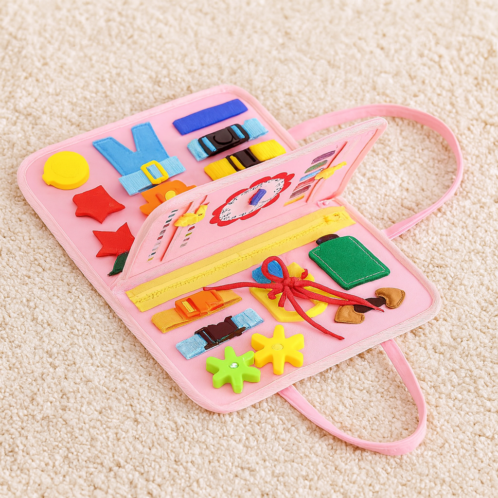 Kreatywna Księga Montessori – Edukacyjna Książeczka Aktywności dla Dzieci