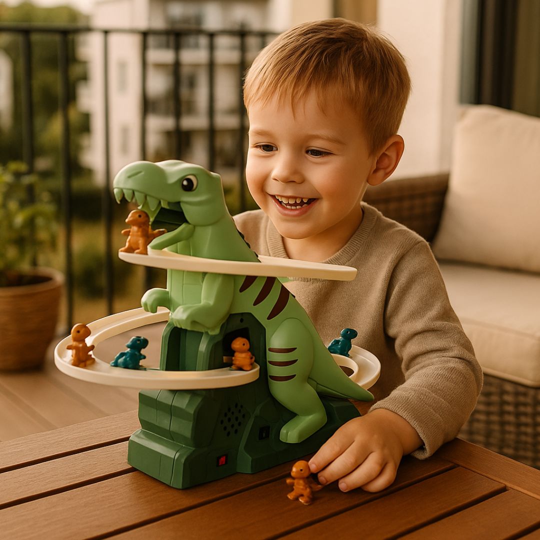 Dino zjeżdżalnia | Wspiera rozwój motoryki 5 kg 1