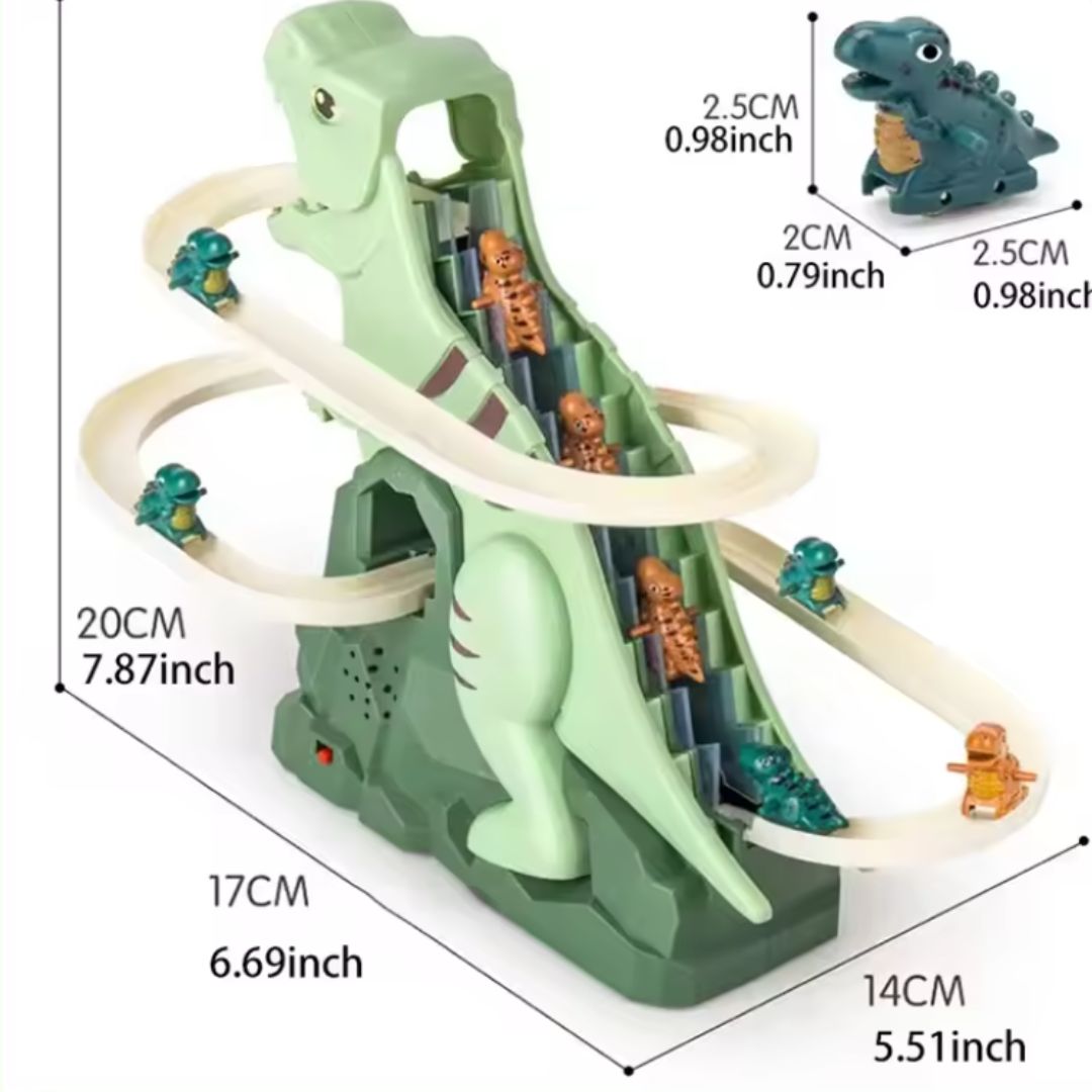 Dino zjeżdżalnia | Wspiera rozwój motoryki 5 kg 3
