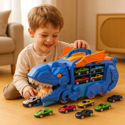 Dinozaur Samochód Ciężarówka | Transformacja 0,5 kg 0