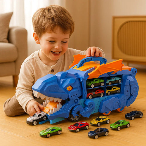 Dinozaur Samochód Ciężarówka | Transformacja 0,5 kg 0