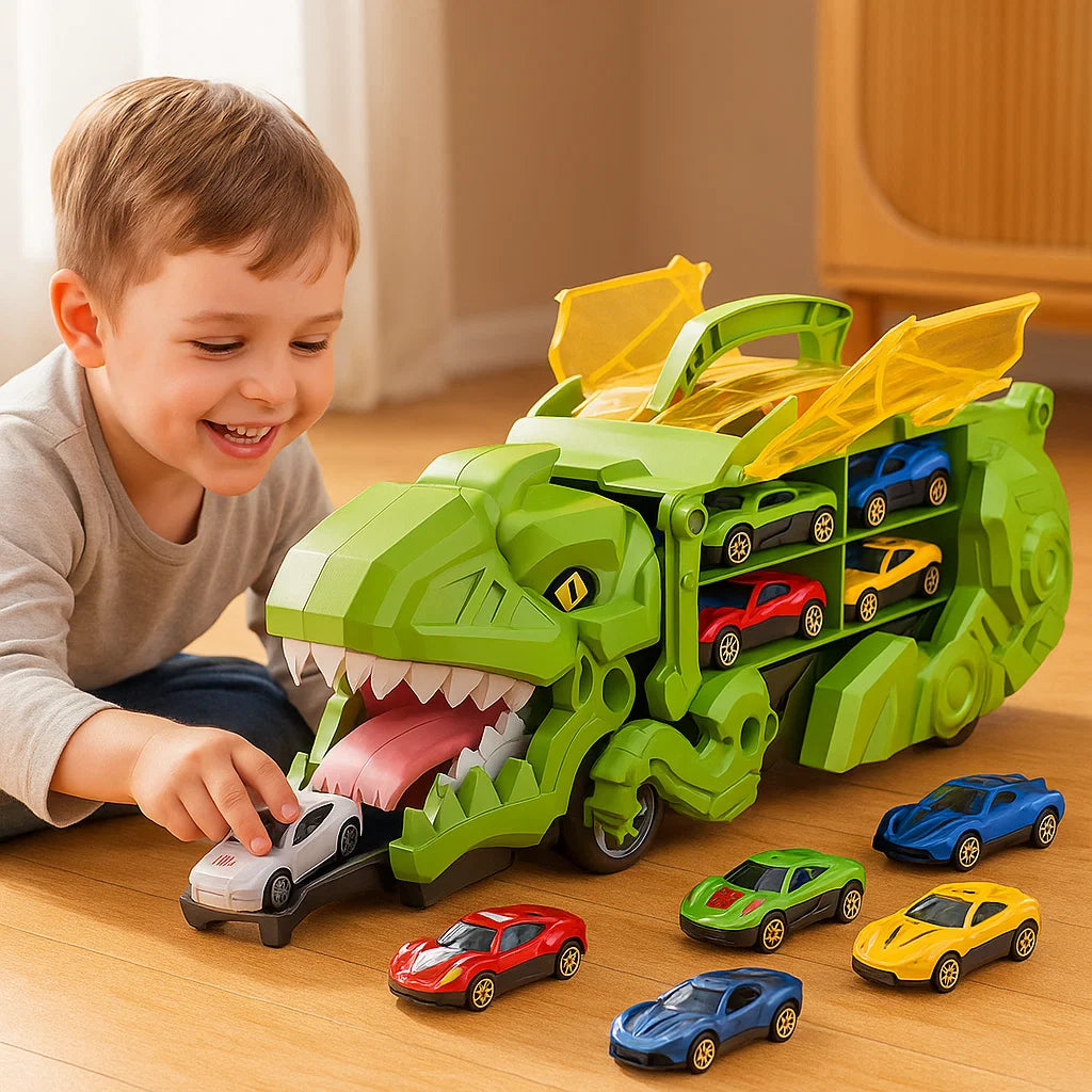 Dinozaur Samochód Ciężarówka | Transformacja 0,5 kg 1