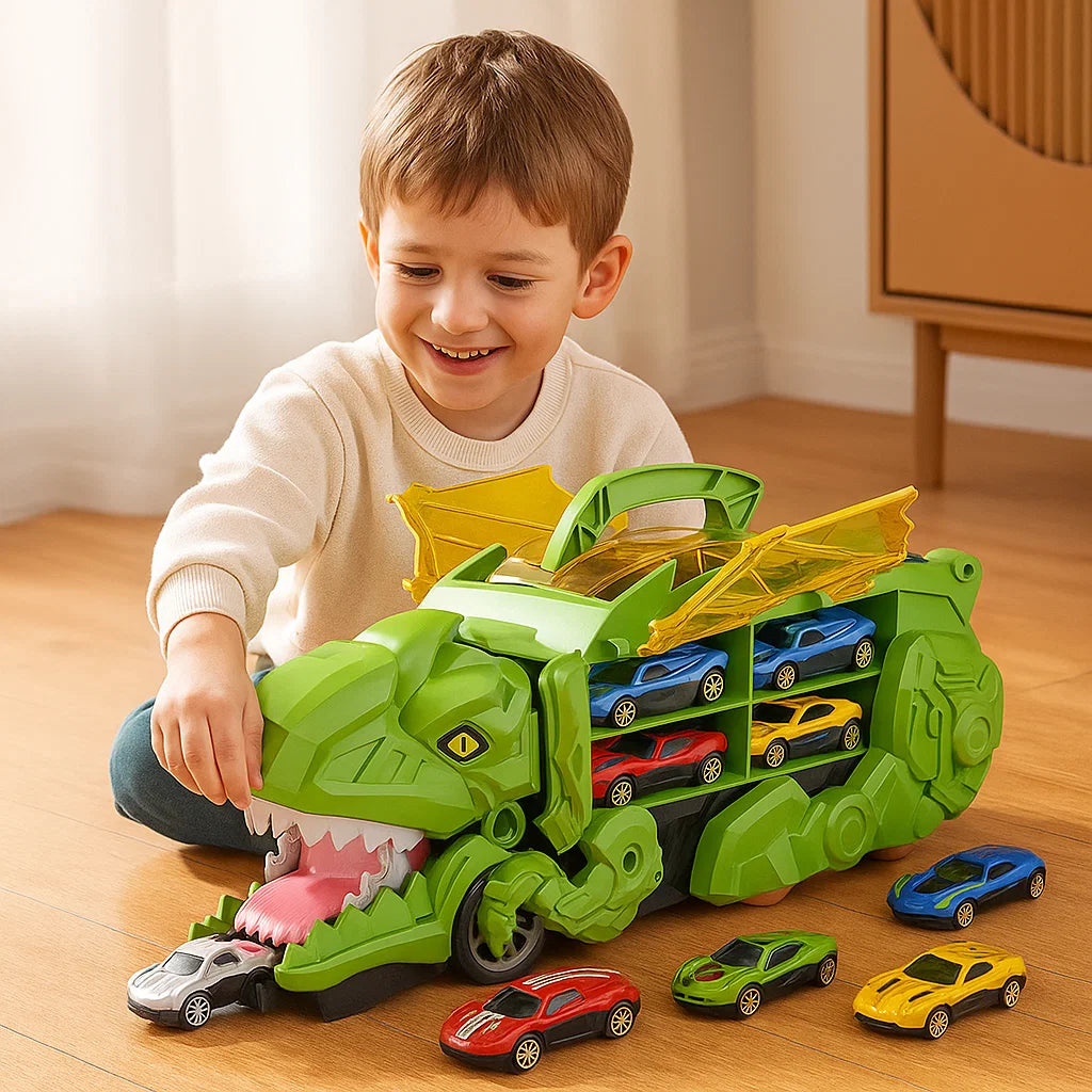 Dinozaur Samochód Ciężarówka | Transformacja 0,5 kg 2