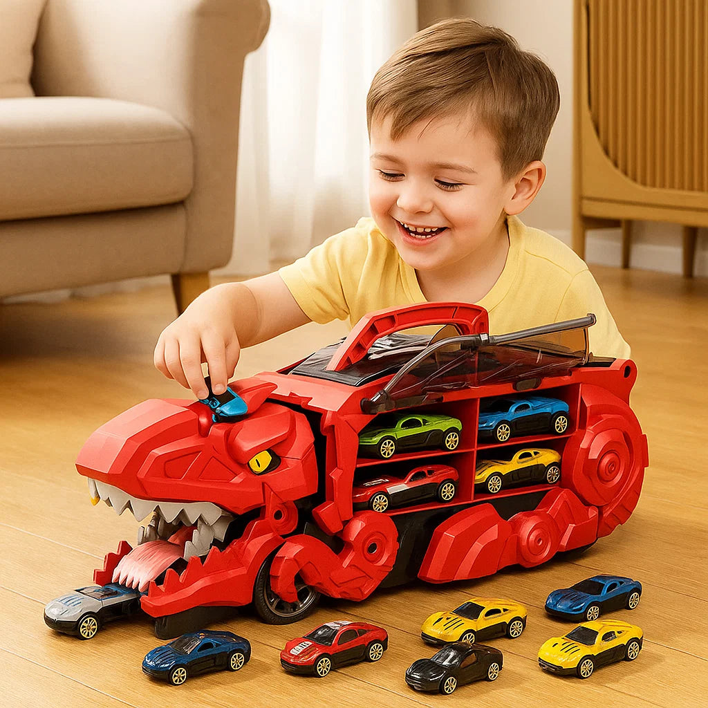 Dinozaur Samochód Ciężarówka | Transformacja 0,5 kg 3