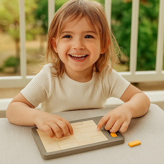 Drewniana układanka logiczna Tangram | Rozwija kreatywność 0.5kg 0