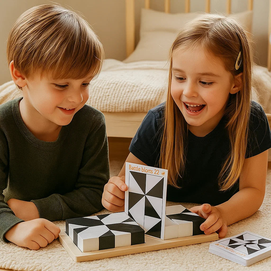 Dwukolorowa gra logiczna | rozwija umiejętności 0,5 kg 1