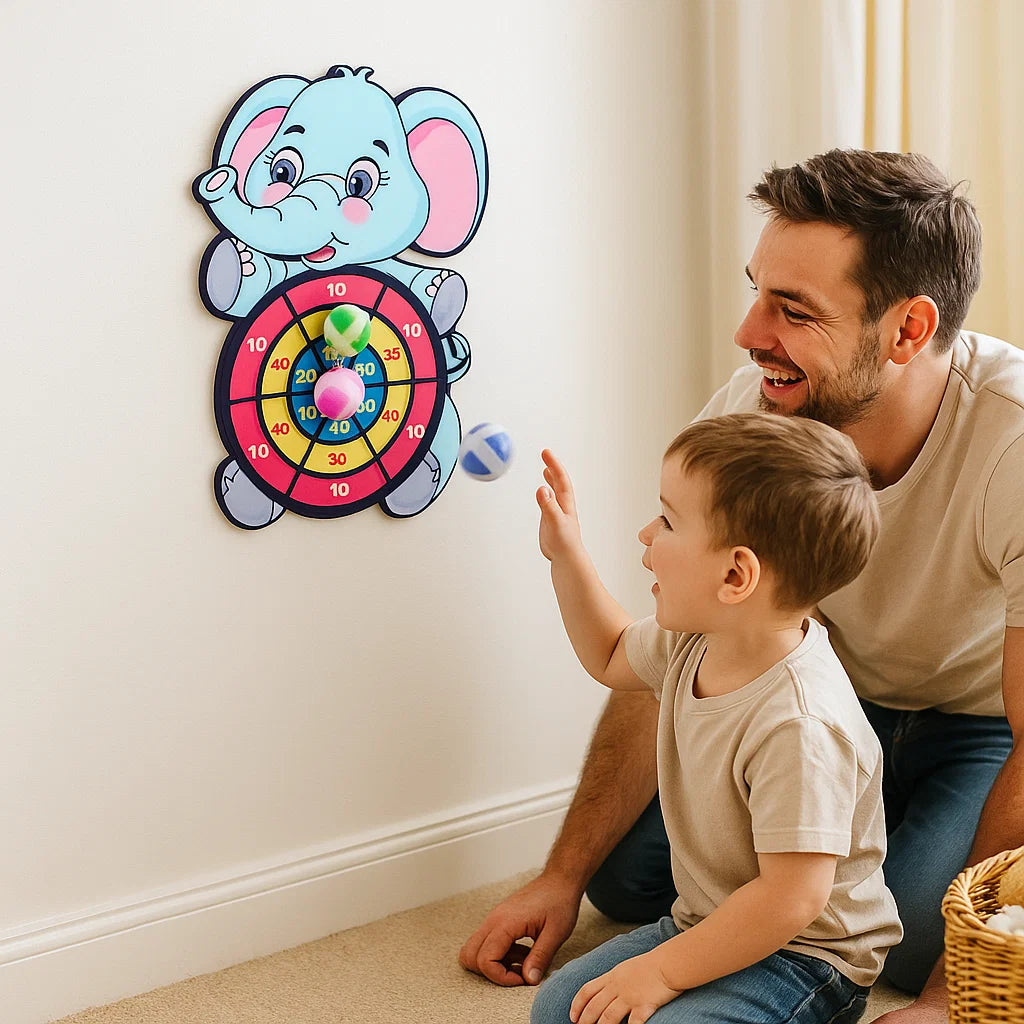 Dziecięca gra w rzutki | Wspiera celność i koncentrację 0.5kg 1