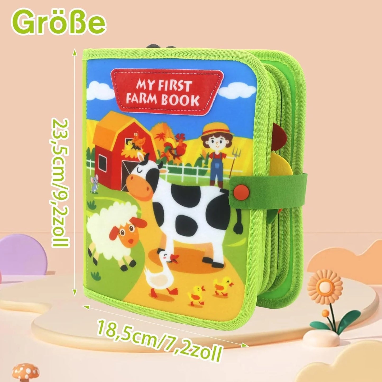 Edukacyjna Książeczka Montessori | Rozwój Językowy i Emocjonalny 0,5 kg 2