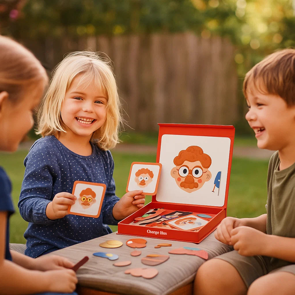 Edukacyjne puzzle emocji | Rozwija inteligencję emocjonalną 0,5 kg 1