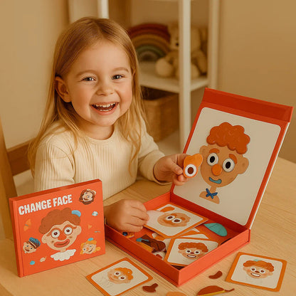 Edukacyjne puzzle emocji | Rozwija inteligencję emocjonalną 0,5 kg 2