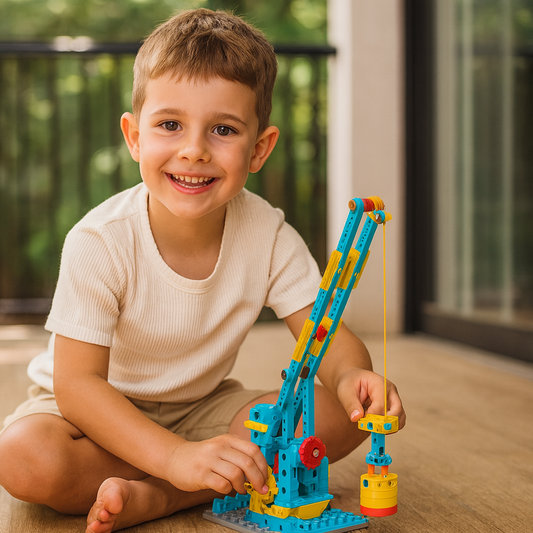 Edukacyjny zestaw klocków 3w1 | Rozwija kreatywność i umiejętności manualne 0.5kg 0