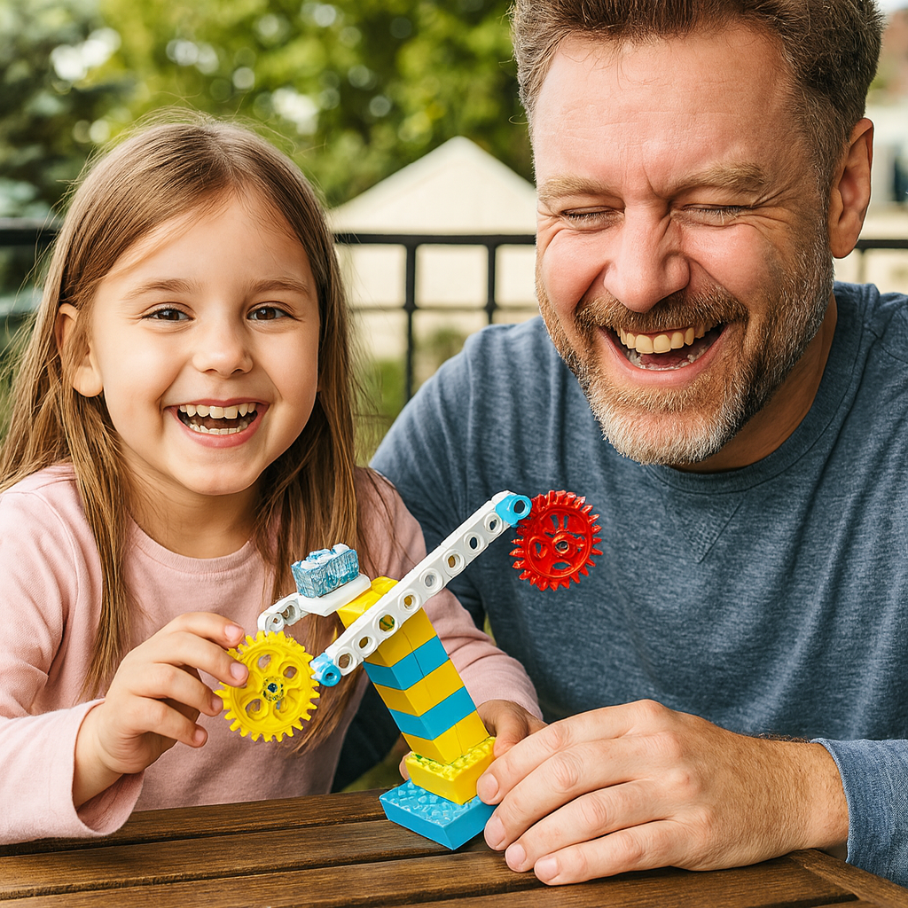Edukacyjny zestaw klocków 3w1 | Rozwija kreatywność i umiejętności manualne 0.5kg 11