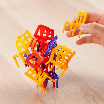 Gra Montessori w Układanie Krzesełek | Rozwija kreatywność 0,5 kg 1