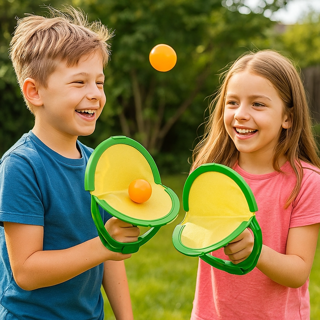Gra w łapanie piłki | Rozwija koordynację i zręczność 0.5kg 1