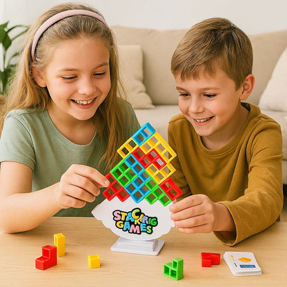 Gra w wieżę balansującą | rozwija koncentrację i motorykę 1