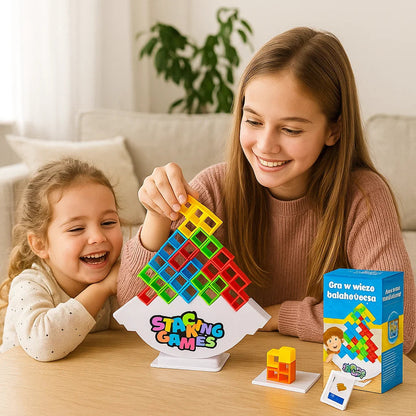 Gra w wieżę balansującą | rozwija koncentrację i motorykę 2