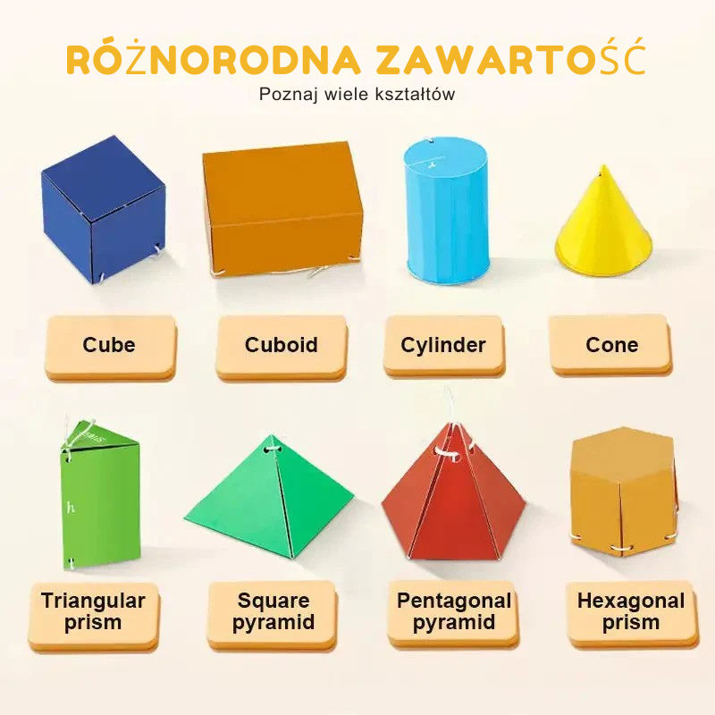 Interaktywny Podręcznik Geometrii | Rozwija Wyobraźnię 0,5 kg 2