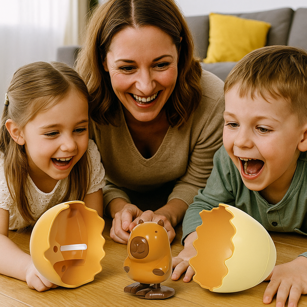 Jajko z wykluwającym się zwierzątkiem | Ekscytujące doświadczenie 0.1 kg 1