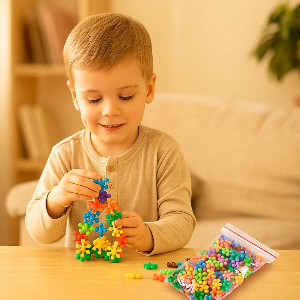 Klocki konstrukcyjne | Rozwój umiejętności motorycznych 0,5 kg 0