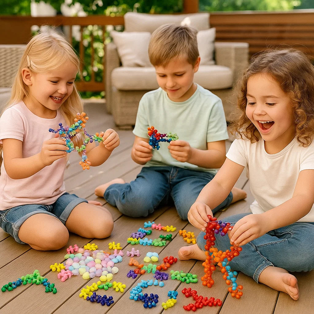 Klocki konstrukcyjne | Rozwój umiejętności motorycznych 0,5 kg 1