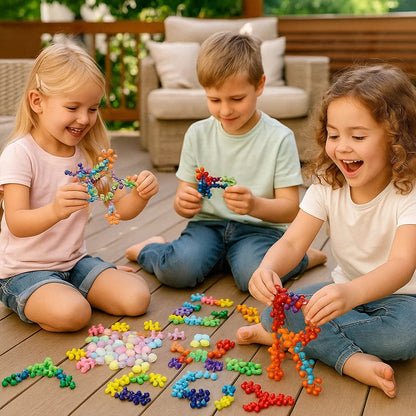 Klocki konstrukcyjne | Rozwój umiejętności motorycznych 0,5 kg 1