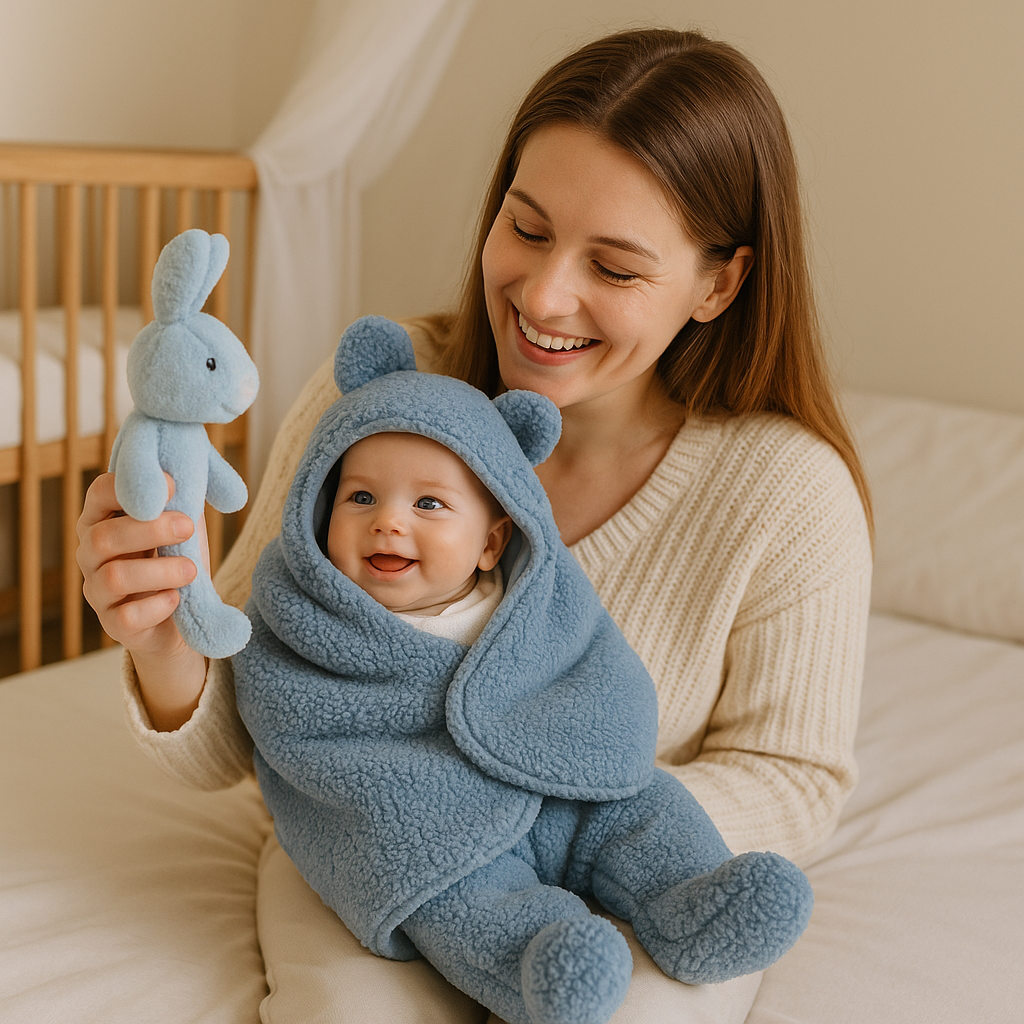 Kocyk i pajacyk dla niemowląt | Komfort 0.5 kg 0