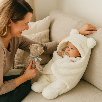 Kocyk i pajacyk dla niemowląt | Komfort 0.5 kg 3