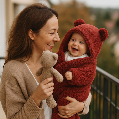 Kocyk i pajacyk dla niemowląt | Komfort 0.5 kg 4