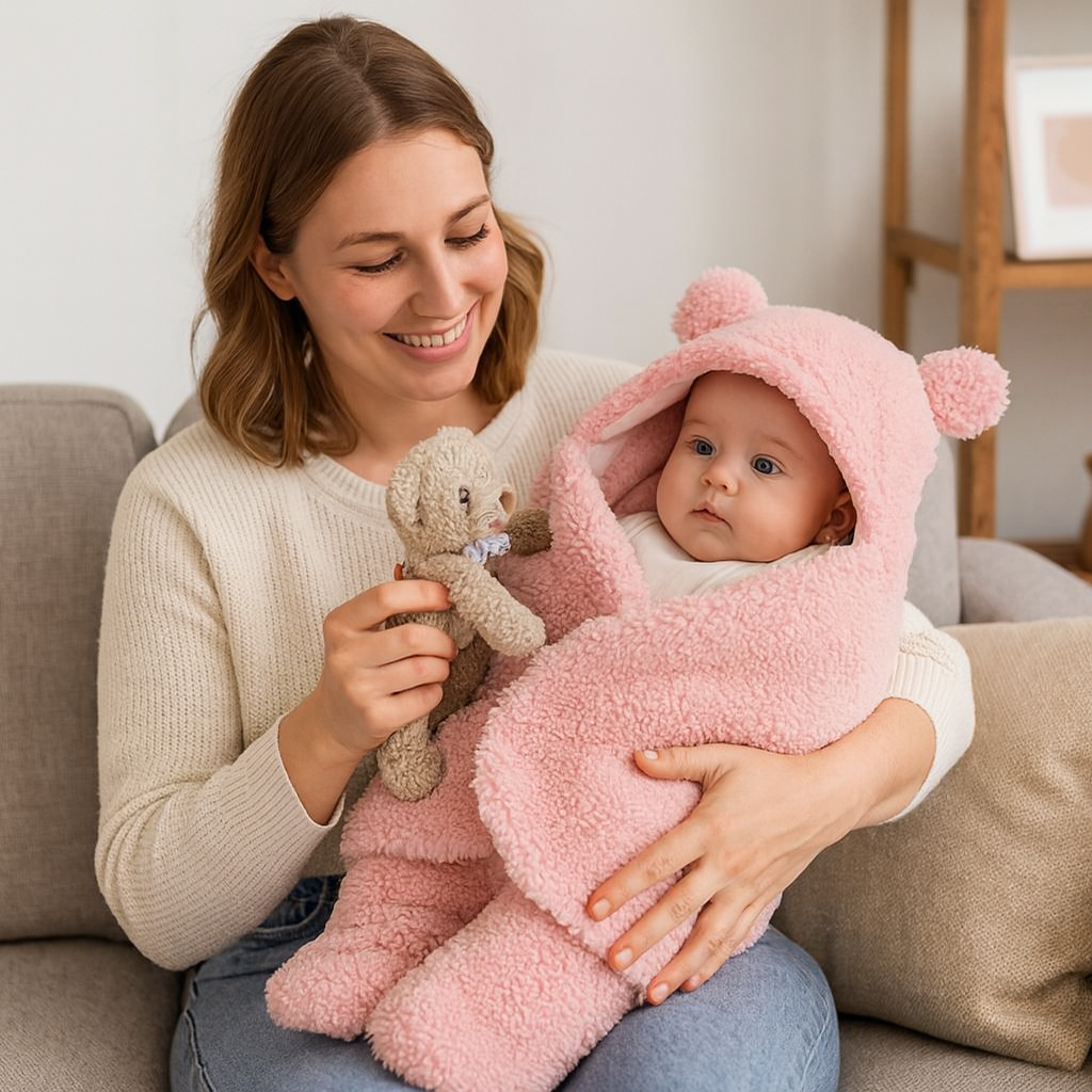 Kocyk i pajacyk dla niemowląt | Komfort 0.5 kg 5