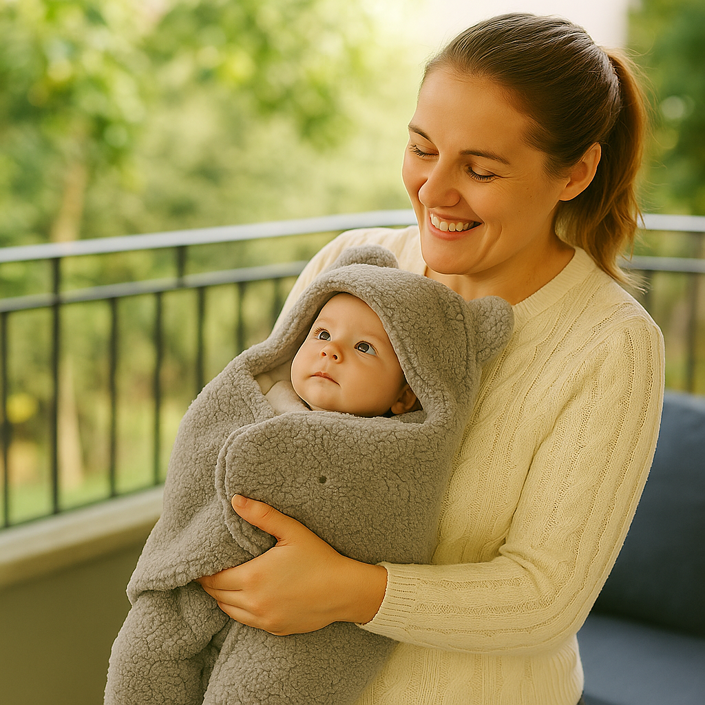 Kocyk i pajacyk dla niemowląt | Komfort 0.5 kg 6