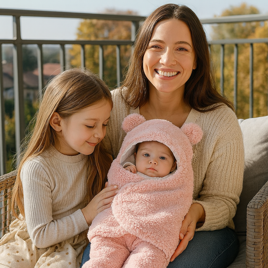 Kocyk i pajacyk dla niemowląt | Komfort 0.5 kg 7