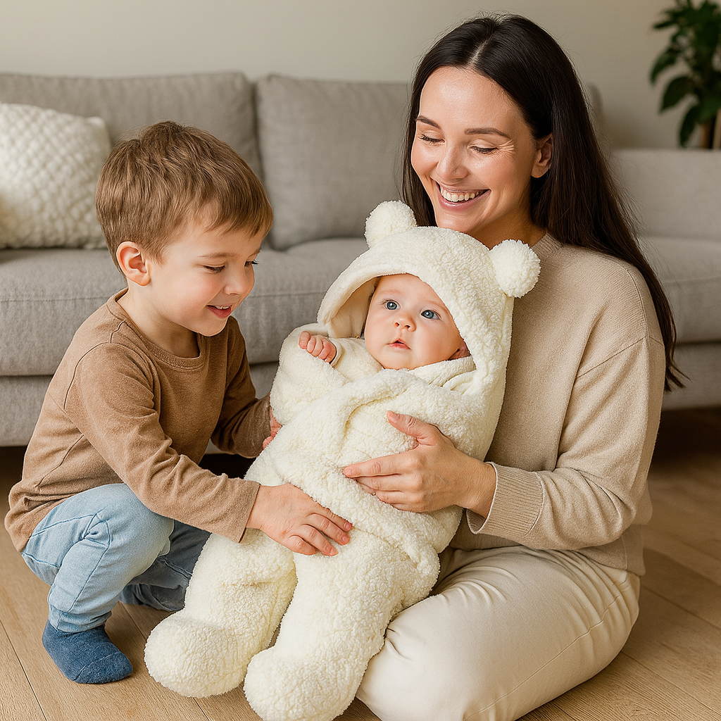 Kocyk i pajacyk dla niemowląt | Komfort 0.5 kg 8