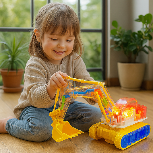 Koparka muzyczna | Wspiera rozwój motoryki 0,5 kg 0