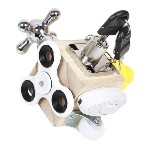 Kostka edukacyjna Montessori | rozwija zdolności manualne 0.5kg 2