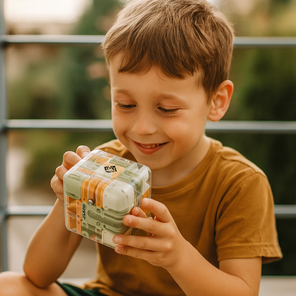 Kostka labirynt 3D | Wzmacnia koncentrację 0.5kg 1