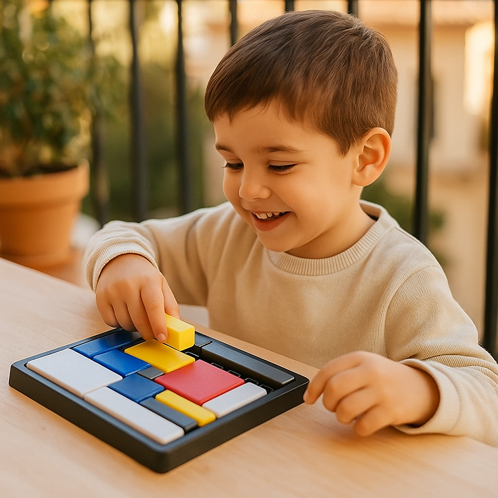 Kreatywna układanka geometryczna | Rozwija umiejętności poznawcze 1 kg 2