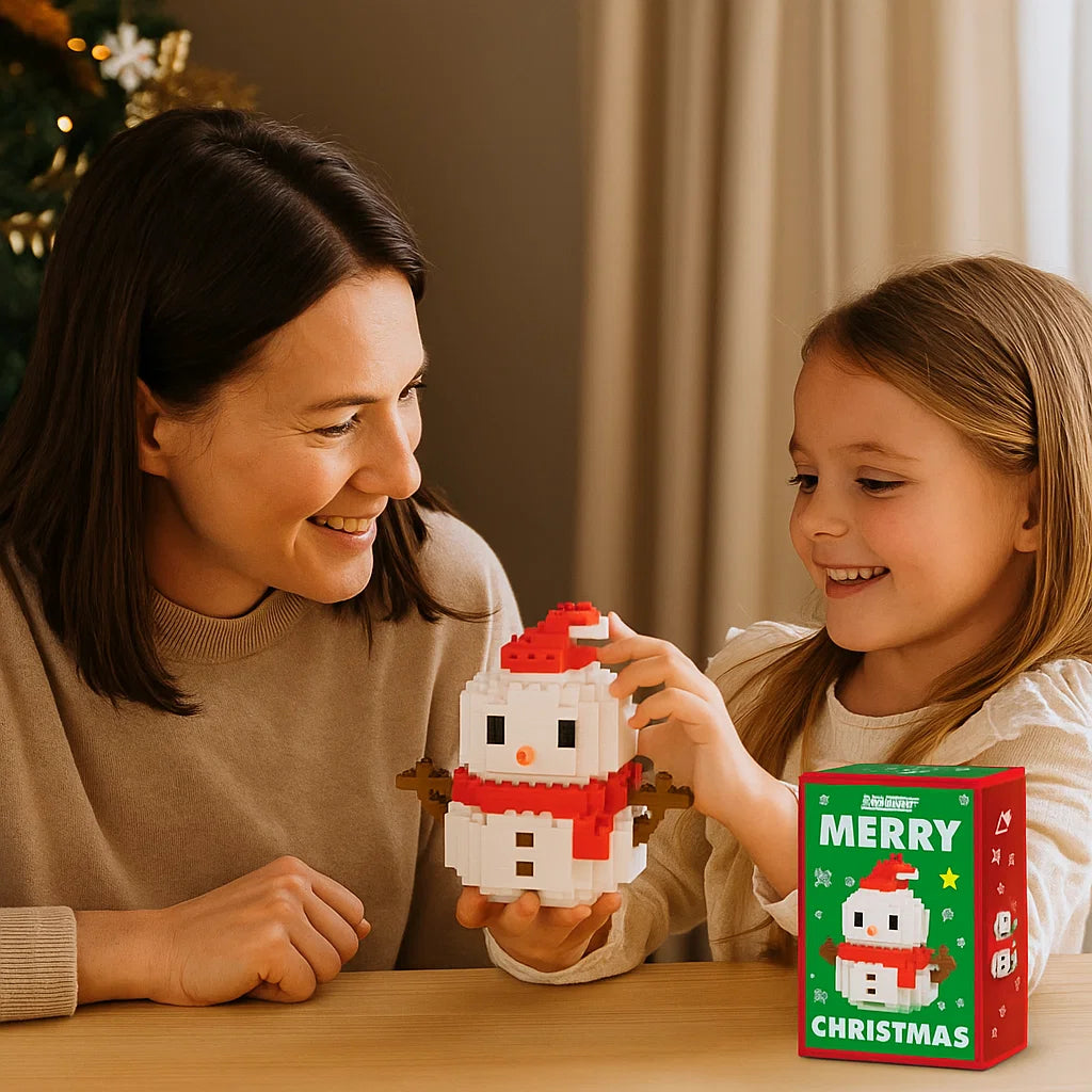 Kreatywne figurki świąteczne z klocków | Wspólna zabawa 0,5 kg 1