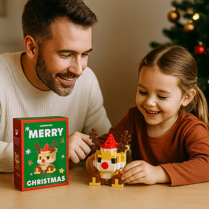 Kreatywne figurki świąteczne z klocków | Wspólna zabawa 0,5 kg 3